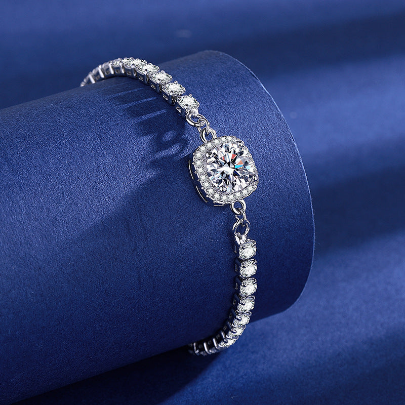 Cadenza Moissanite Bracelet