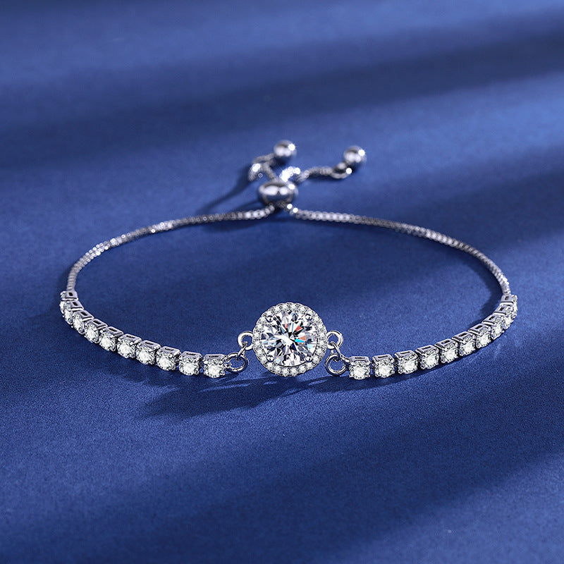 Bracciale Halo Moissanite - Twinkle