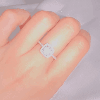 Cadenza Moissanite Ring